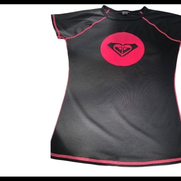 ROXY basic rash guard t-Shirt - Picture 2 of 11